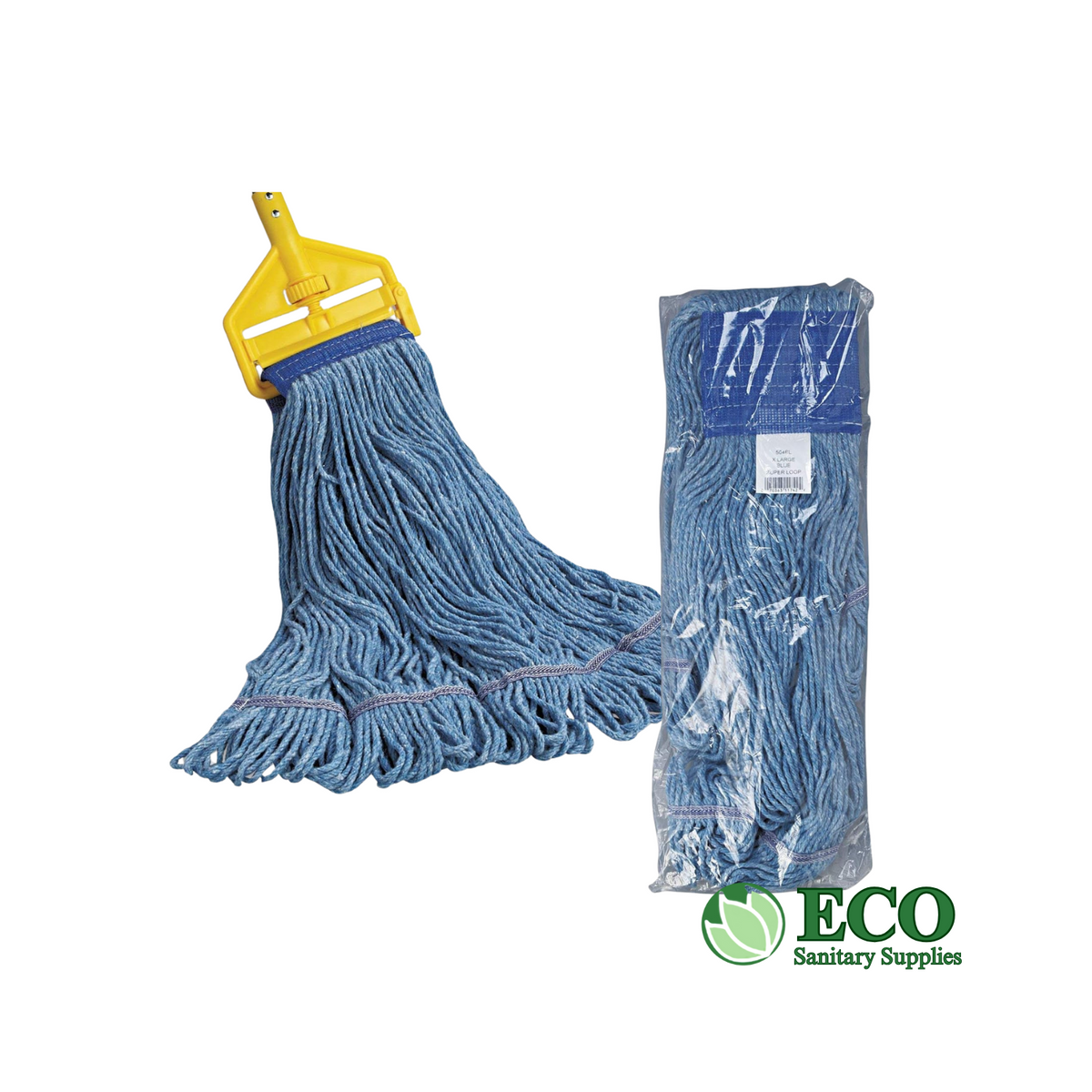 XL loop mop blue