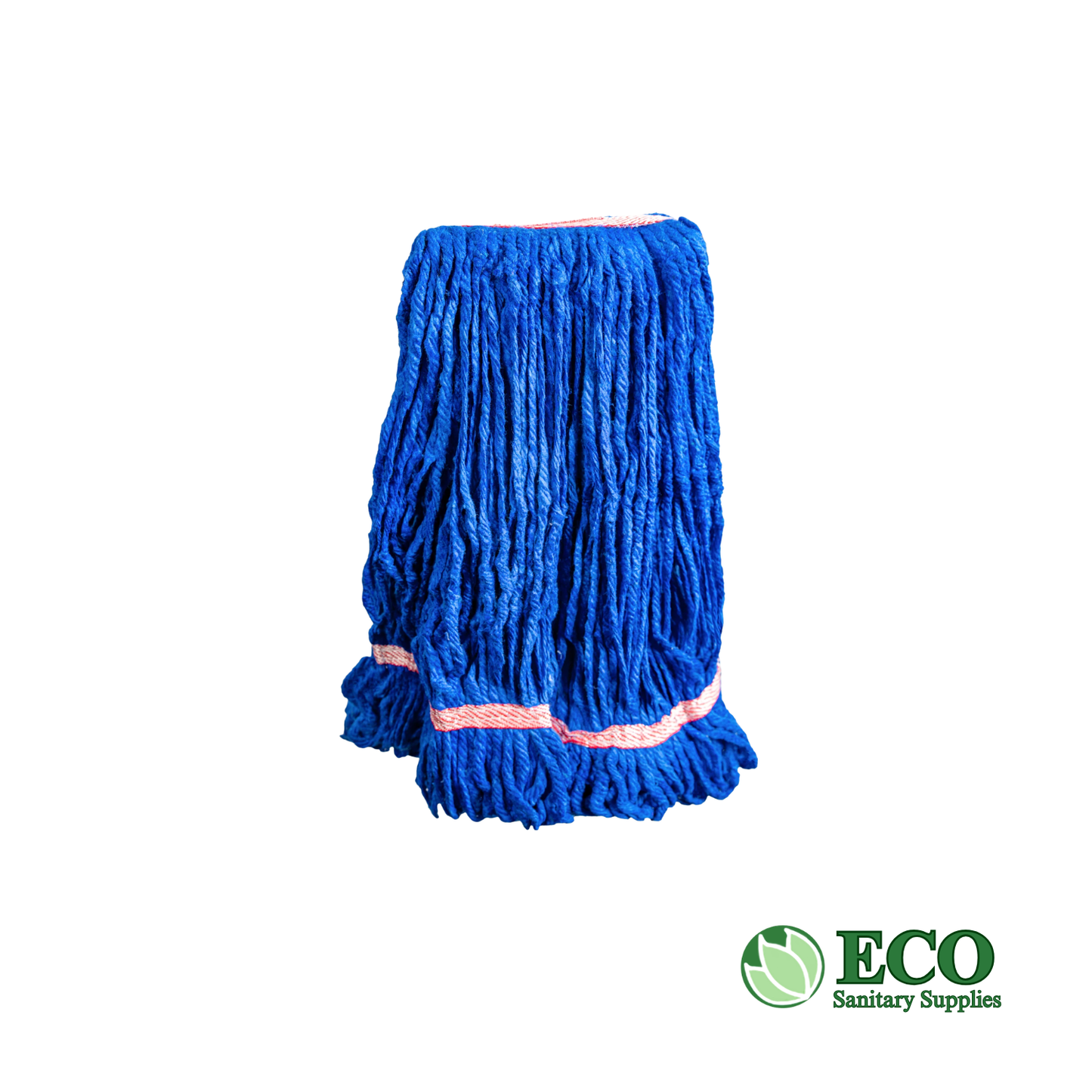 Libman Large Blended Looped-End Wet Mop Head (Blue) 1.25" HB