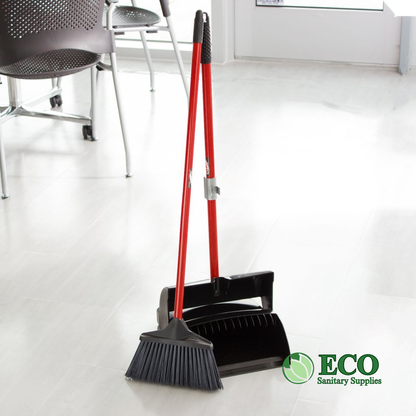 Libman Closed Dustpan with Lobby Broom