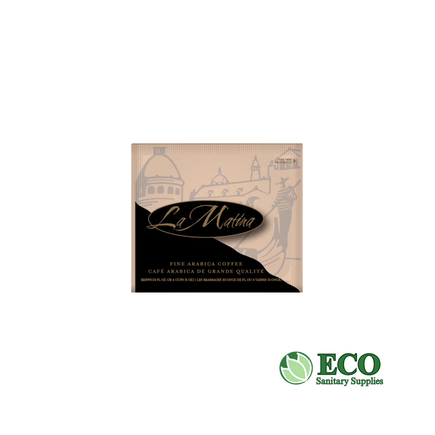 La Matina Luce Regular 4 Cup Coffee Filterpack 200/cs