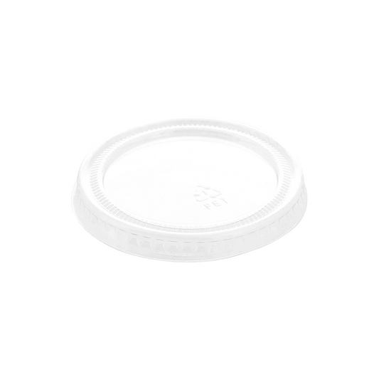 Wellcare 1.5oz 2oz Cup Lids Clear PP 2,500/case (PCL02)