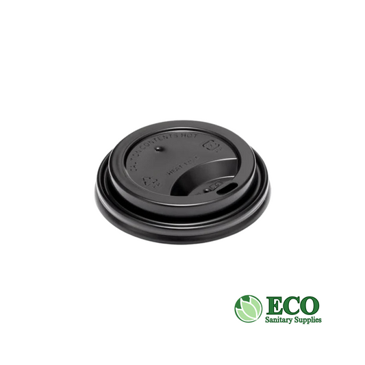 Dome Lid 8oz Black (1000pcs)