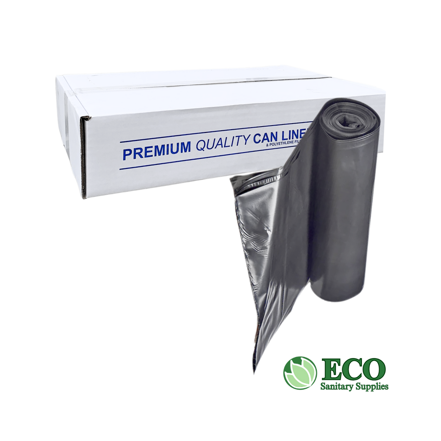 Trash Liners Black 100/cs (L404813KR)