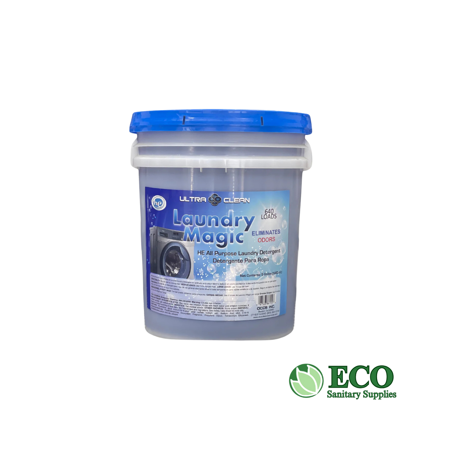 Laundry Magic Liquid Laundry Detergent  5Gal/Pail Lid